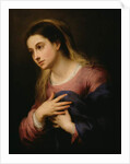 The Virgin of the Annunciation, 1670-80 by Bartolome Esteban Murillo