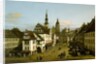 The Marketplace at Pirna, c.1764 by Bernardo Bellotto