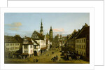 The Marketplace at Pirna, c.1764 by Bernardo Bellotto