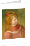 Portrait of Jean c.1897 by Pierre Auguste Renoir