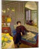 Portrait of Marcelle Aron, wife of Tristan Bernard 1914 by Edouard Vuillard