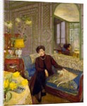 Portrait of Marcelle Aron, wife of Tristan Bernard 1914 by Edouard Vuillard