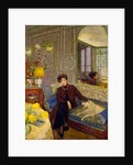 Portrait of Marcelle Aron, wife of Tristan Bernard 1914 by Edouard Vuillard