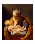 St. Joseph and the Christ Child, 1634-40 by Guido Reni