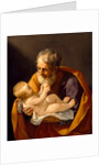 St. Joseph and the Christ Child, 1634-40 by Guido Reni