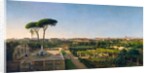 A View of Rome from the Aventine, 1873 by Julius O. Montalant