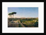 A View of Rome from the Aventine, 1873 by Julius O. Montalant