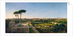 A View of Rome from the Aventine, 1873 by Julius O. Montalant