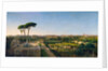 A View of Rome from the Aventine, 1873 by Julius O. Montalant