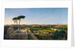 A View of Rome from the Aventine, 1873 by Julius O. Montalant