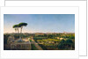A View of Rome from the Aventine, 1873 by Julius O. Montalant