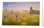 The Harvesters, 1892 by Charles Angrand