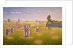 The Harvesters, 1892 by Charles Angrand