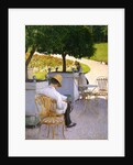 The Orange Trees or The Artist's Brother in His Garden, 1878 by Gustave Caillebotte