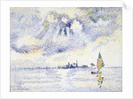 Sunset on the Lagoon, Venice, c.1903-04 by Henri-Edmond Cross