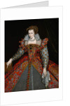 Portrait of Louise de Lorraine by Francois (manner of) Clouet
