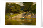 Boating in Central Park, c.1900-05 by Edward Henry Potthast