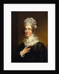 Portrait of Mrs John Trumbull, nee Sarah Hope Harvey 1820-23 by John Trumbull