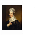 Portrait of Mrs John Trumbull, nee Sarah Hope Harvey 1820-23 by John Trumbull