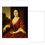 Portrait of Mrs John Greenleaf, nee Priscilla Brown c.1748 by John Greenwood