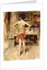 The Model, 1876 by John Singer Sargent