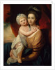 Lady Sondes with her Infant Son, c.1793-94 by Benjamin West