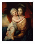 Lady Sondes with her Infant Son, c.1793-94 by Benjamin West