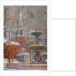 Park Street at Boston Commons, c.1910-20 by Arthur Clifton Goodwin