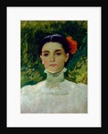 Portrait of Maggie Wilson, 1898 by Frank Duveneck