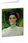 Portrait of Maggie Wilson, 1898 by Frank Duveneck