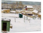 Taos in the Snow, c.1914-20 by Walter Ufer