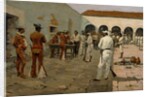 The Mier Expedition: The Drawing of the Black Bean 1869 by Frederic Remington