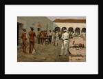 The Mier Expedition: The Drawing of the Black Bean 1869 by Frederic Remington