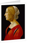Bust of a Young Woman, c.1485-90 by Raffaellino del Garbo