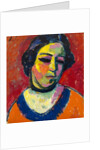 Portrait of a Woman, 1912 by Alexej von Jawlensky
