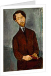 Leopold Zborowski, c.1916 by Amedeo Modigliani