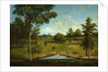 Landscape looking toward Sellers Hall from Mill Bank, c.1818 by Charles Willson Peale