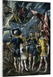 The Martyrdom of Saint Maurice, c.1600-25 by Theotocopoulos Jorge Manuel