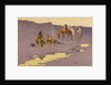 A New Year on the Cimarron, 1901 by Frederic Remington