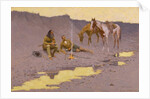 A New Year on the Cimarron, 1901 by Frederic Remington