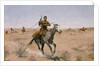 The Flight 1895 by Frederic Remington