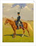The Hussar 1892-93 by Frederic Remington