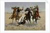 Aiding a Comrade 1889-90 by Frederic Remington