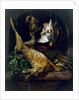 Still Life with a Dead Hare, Partridges and Other Birds in a Niche, c.1675 by Jan Weenix