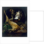 Still Life with a Dead Hare, Partridges and Other Birds in a Niche, c.1675 by Jan Weenix