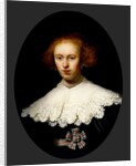 Portrait of a Young Woman, 1633 by Rembrandt Harmensz. van Rijn