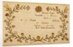 Birth and Baptismal Certificate by American School