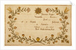 Birth and Baptismal Certificate by American School