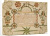 Birth Certificate, c. 1820-1830 by American School