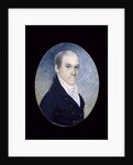 Miniature of William Cadogan Simes, c. 1810-1824 by American School